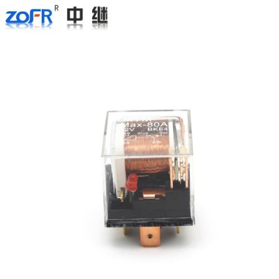 Transparent 12v multi-voltage automotive relay