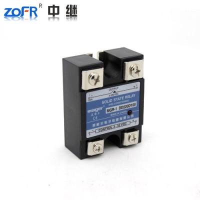 Durable AC/DC 80A single phase solid state relay