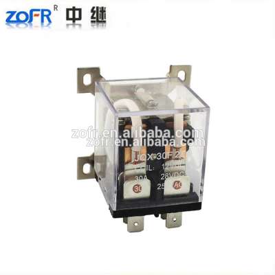 JQX-30F 2Z 220AVC 30A Transparent power relay